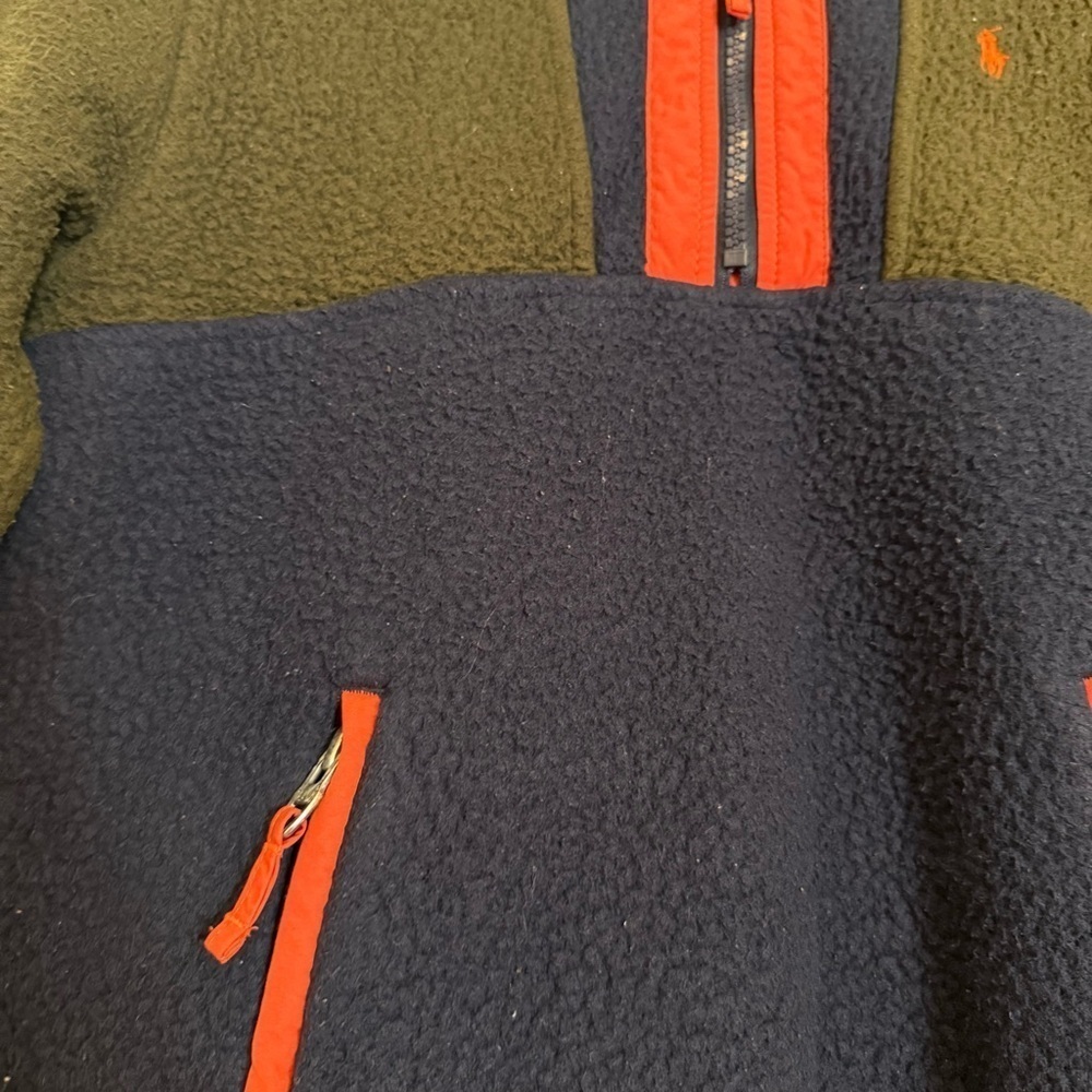 Polo Ralph Lauren Colour-Blocked Fleece Pullover - Picture 3 of 11